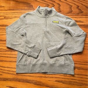 Prince & Fox Heather Gray Quarter-Zip Pullover
